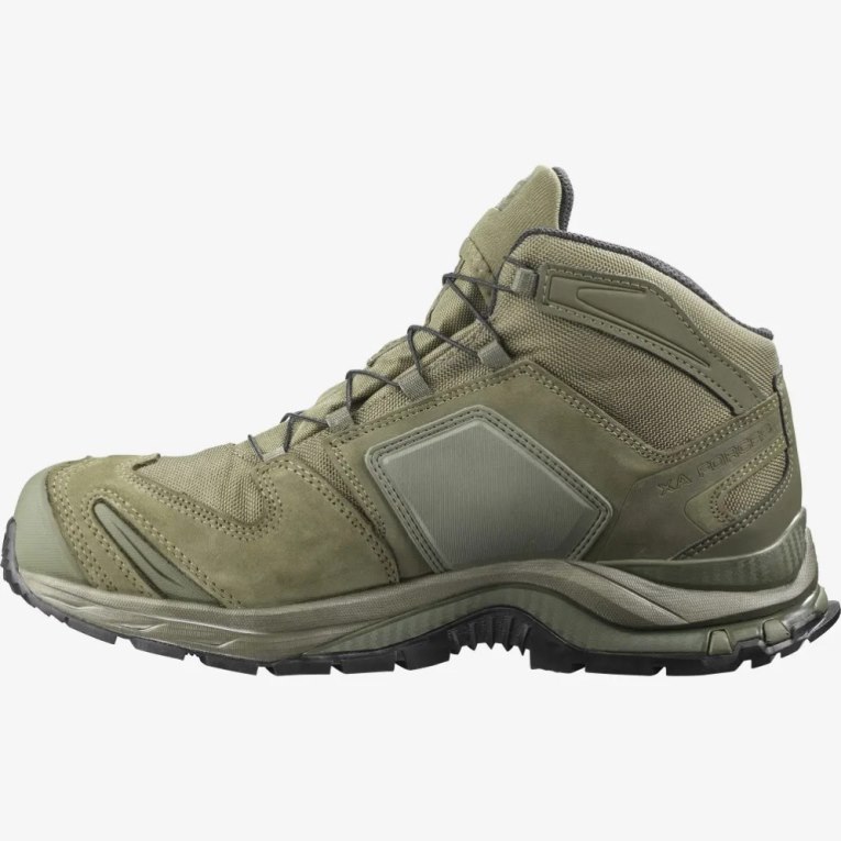 Botas Tácticas Salomon Xa Forces Mid EN Mujer Verde Oliva | MX EDNG528